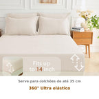 Conjunto de Edredom NUVEM com 7 Peças
